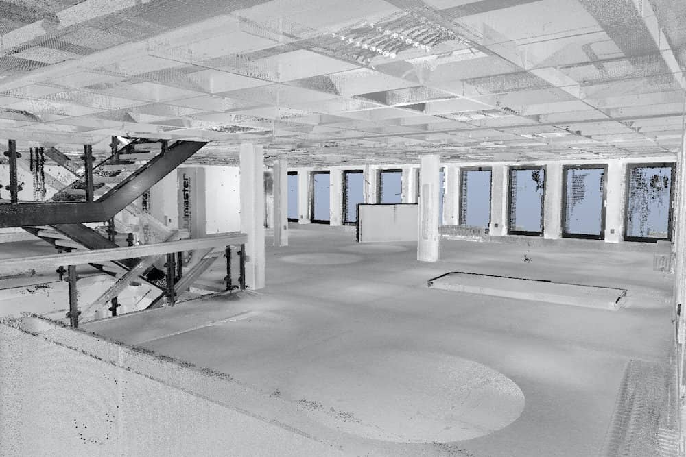 3D Scan Innenraum Möbelhaus