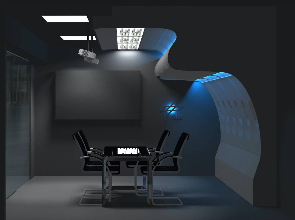 DLR Meeting Raum Rendering