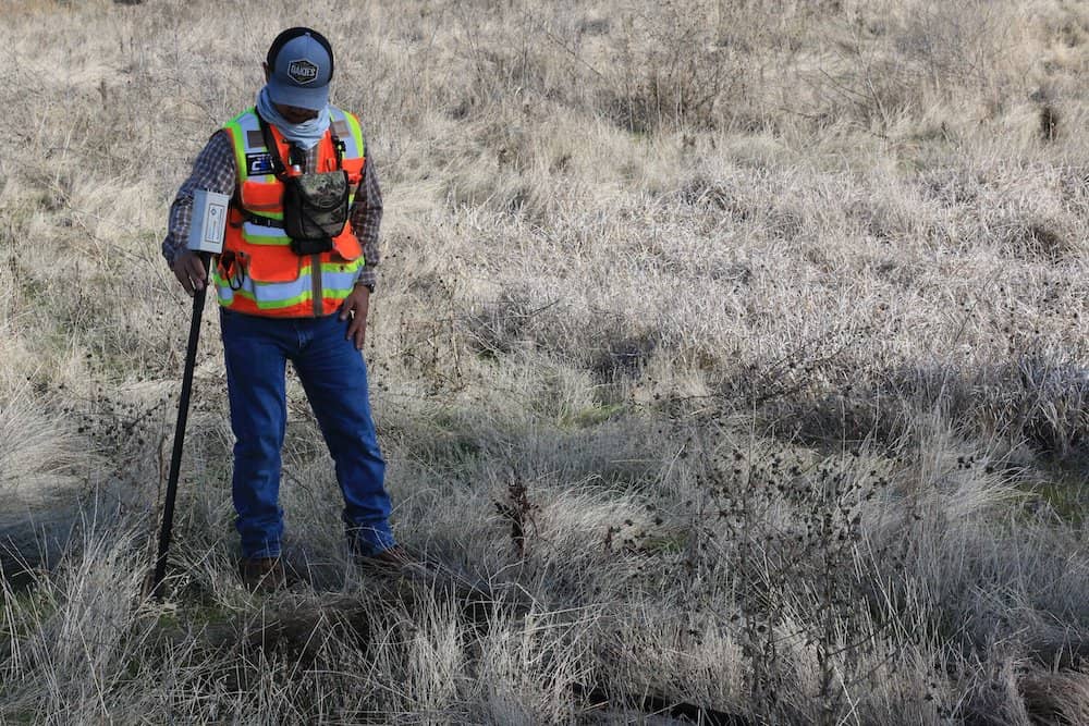 laser scan land surveying